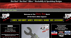 Desktop Screenshot of dirtyratbrand.com